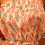 Lovers + Friends NWOT  Animal Cheetah Print Strapless Maxi Dress Size Small Photo 2