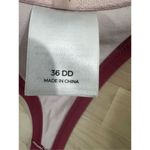 Shade & Shore Women Dusty Pink Crochet Halter Underwire Padded Bikini Top 36DD Photo 8