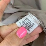 Bar III Tan High-Low Maxi Dress Pintuck Pleating Photo 5