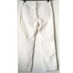 NYDJ NWOT  Marilyn Straight Stretch Corduroy Jeans 12P Ivory P13J23GW Photo 2