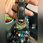 Shasa Sasha Y2K large sequin slouchy hobo shoulder bag Photo 3