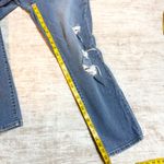 Universal Threads Universal Thread Women’s 12 31 High Rise Straight Crop Distressed Jeans Flannel Photo 3