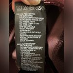 Reiss NWT  Wo Lola Draped Velvet Top - Berry Burgundy Large Photo 4