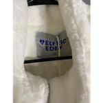 Aelfric Eden  White Sherpa SEA Bones FishScale Zip Up Jacket Size Small NWT Photo 2