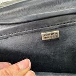 Perlina  New York Black Leather Crossbody Bag Handbag Purse Womens Classic Photo 3