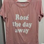 Grayson Threads  pink rose the day away shirt in medium Photo 0