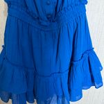 Chelsea & Violet Cassia Guaze Square Neck Ruffle Hem Romper Photo 4