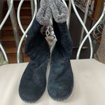 Stuart Weitzman Pull On Leather Winter Boots in Black Size 11 Photo 1