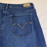 Levi's 515 Women's Med. Wash Mid Rise Cuffed Stretch Capri Denim Jeans, Size 6 # Blue Photo 8