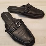 Donald Pliner {9.5} Donald Plainer SYLVI Horsebit Mules Black Photo 1
