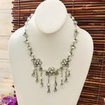 White House | Black Market  Crystal Dangle Necklace Photo 0