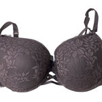 Cacique  Seriously Sexy Boost Strappy Laced Underwired Balconette Bra Size 40DD Photo 0