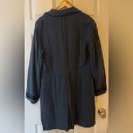 NEW Xirena Dress Jacket Size Small Button Down Navy Blue Lightweight Sweater Photo 3