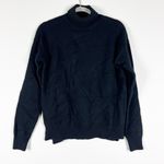 J.Mclaughlin Clara Cashmere Knit Stretch Turtleneck Pullover Sweater Black S Photo 0