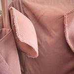 Azazie  Alara Dusty Rose Bridesmaid Dress with Slit Chiffon Stretch Size 10 Photo 9