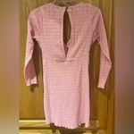 Free People Palina Long Sleeve Smocked Bow Details Mini Dress Rose Pink Size XS Photo 10