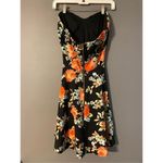 Emerald Sundae  Floral Strapless Skater/Casual Dress Size 7 Photo 1