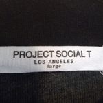 Project Social T Lets Get Cozy Fleece Sweatshirt-Large-Cropped-Crewneck Photo 7