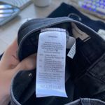 Madewell Stovepipe Jeans in Banberry Wash Raw-Hem Size 27 Black Charcoal NA940 Photo 7