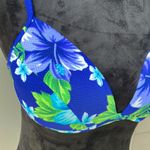 st. john's bay St. John’s Bay floral print bikini top size 12 Photo 0