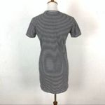 Everlane Tunic Dress XS Black White Striped Minimalist Workwear Chic Photo 4