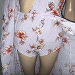 Cotton Candy LA  floral short sleeve wrap shorts romper maxi dress Photo 6