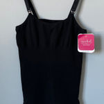 Isabel Maternity by Ingrid & Isabel Black Shaping Nursing Cami Tank Top XL Photo 0