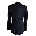 ESCADA Vintage Single Breasted Deep Navy 3 Button Blazer Size 34/XS Blue Photo 2