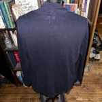 J Jill navy blue linen cottagecore M lightweight cardigan Orange Size M Photo 1