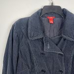 Sundance  double breasted blue corduroy women’s button down jacket size 10 Photo 1
