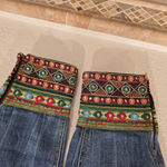 Desigual  Exotic Jeans Ethnic Ankle Size 28 Photo 4
