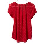 Old Navy  Women Size Small Lightweight Short Sleeve Sheer Blouse Tie Front Summer Photo 1