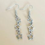 Stunning Hollow Star Dangle Earrings Photo 0