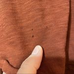 Madewell Burnt Orange Pullover Lightweight Turtleneck Sweater Womens S Fall Photo 2