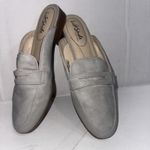 LifeStride Classic Designer Vegan Gray Old Money Minimalist Mule Shoes Size 8.5M Photo 1