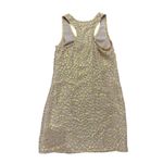 Lilly Pulitzer  Silk Betty Metallic Gold Jacquard Packin Heat Chiffon Dress XS Photo 10