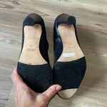 Taryn Rose  Italian designer leather heels Ankle strap Black Euro size 37.5 US 7 Photo 7