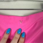 Victoria's Secret  | Hot Pink Mesh Detailed Workout Leggings Size 12 Photo 4