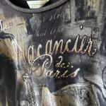 Christopher & Banks  Black and Brown Graphic Tee Photo 1