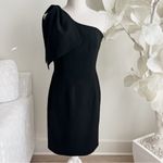 Dress the Population Tiffany One Shoulder Bow Midi Sheath Dress Photo 2