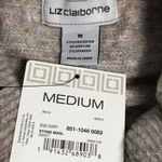 Liz Claiborne  Cable Cowl Neck Pullover Sweater - M Photo 4
