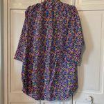 Ralph Lauren 100% Cotton floral shirt dress - Size S Photo 4