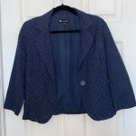 Valerie Bertinelli  eyelet blazer  Photo 0