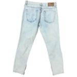 One Teaspoon  Trashed Free Birds Skinny Jeans, Size 28 NWT, Light Wash Distressed Photo 3