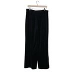 Gianni Bini  Womens XL Wide Leg Black Velvet Pants NEW Photo 2