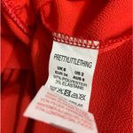 Pretty Little Thing PLT Red Long Sleeve Frill Hem Dress Photo 7