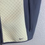 Nike Golf Womens yellow and grey vest sz L outdoor activewear preppy sport *flaw Photo 4