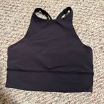 Lululemon  Energy Bra High Neck Long Line *Tough
Black- Size 4 Photo 2