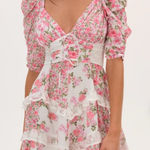 For Love & Lemons  Rosalyn Mini Dress (SIZE XS) Photo 0