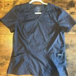 Cherokee Dark Grey  Scrub Top Photo 0